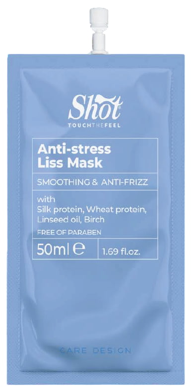 Незмивна розгладжуюча маска Shot Design Anti-stress Liss Mask, 50 ml - 1